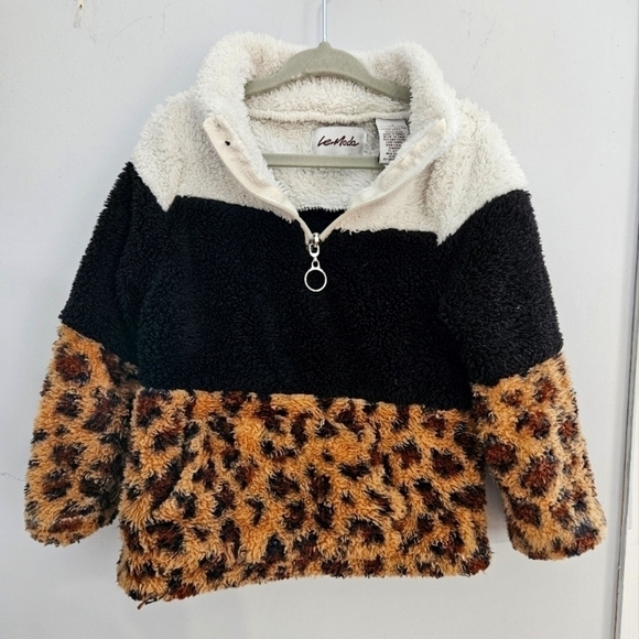 LeModa toddler fleece 3 quarter zip - Picture 1 of 5